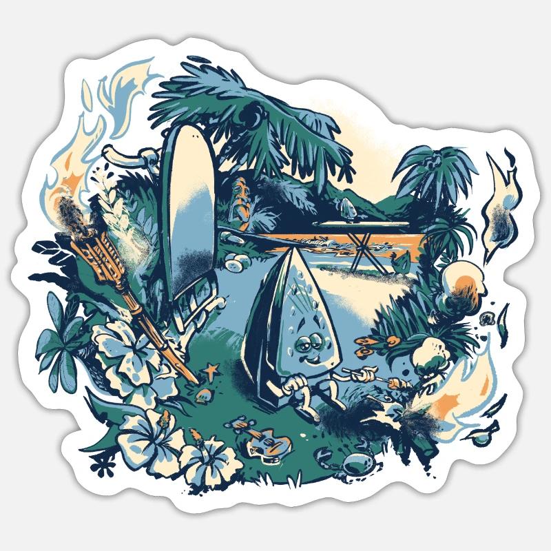 Sticker taille S (10 x 10 cm) - 