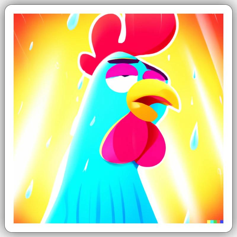 Celestial sweat Sticker size S (10 x 10 cm)