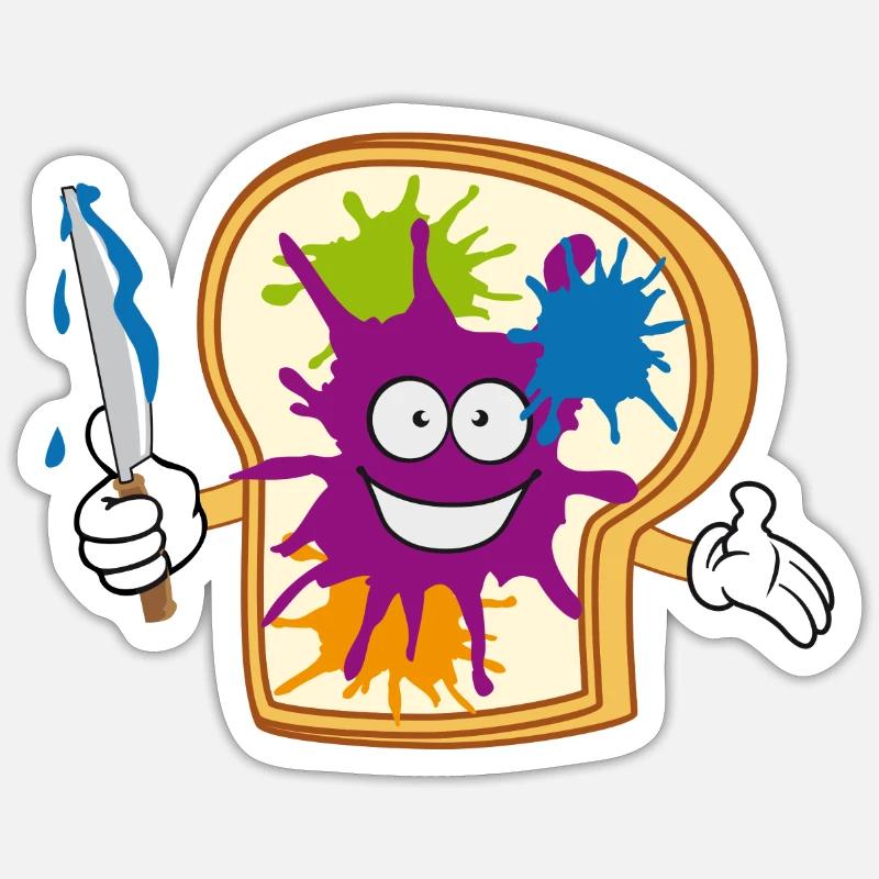 Sticker Größe S (10 x 10 cm) - 