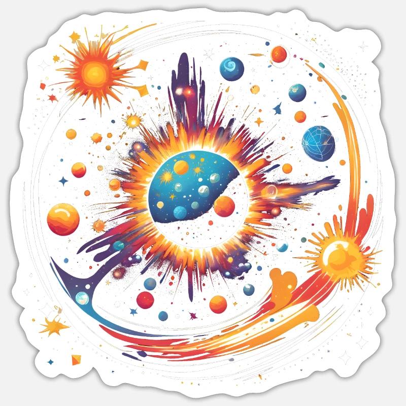 Sticker Größe S (10 x 10 cm) - 