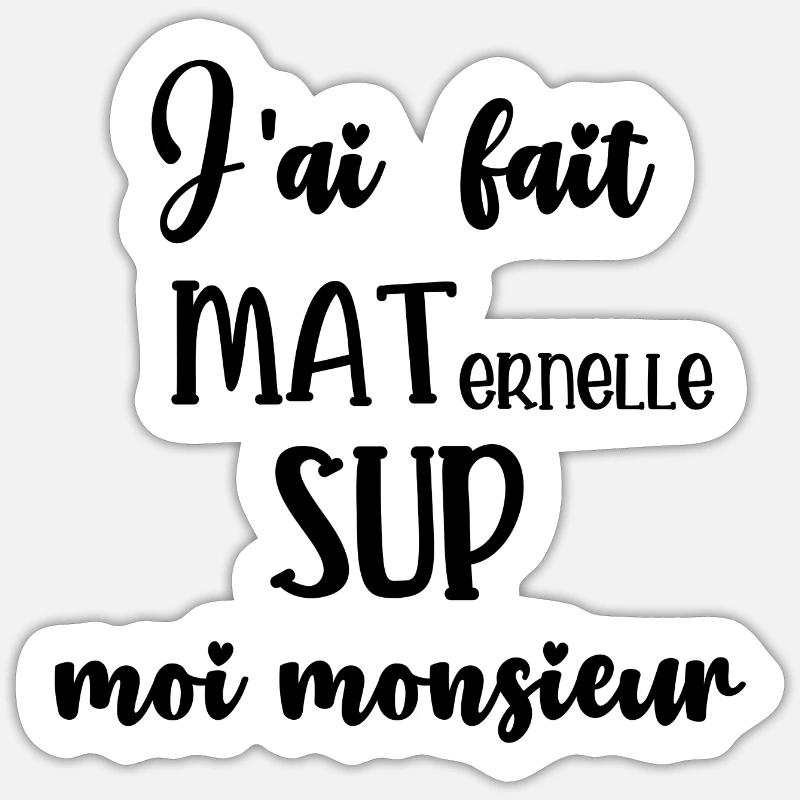 Sticker taille S (10 x 10 cm) - 