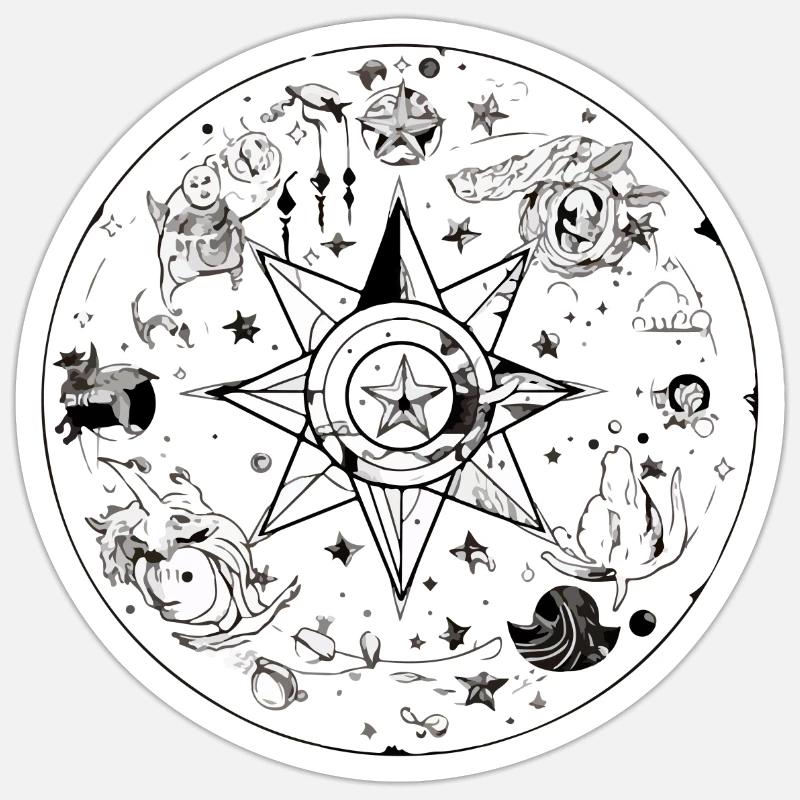 Sticker Größe S (10 x 10 cm) - 