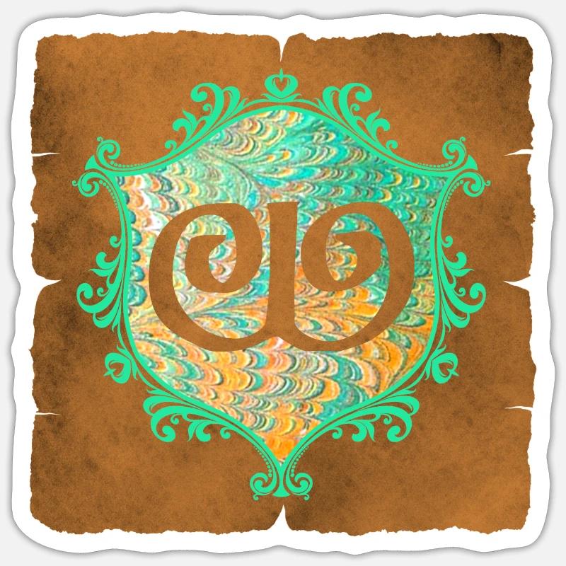 e 36 w - Sticker Größe S (10 x 10 cm) - Mattweiß