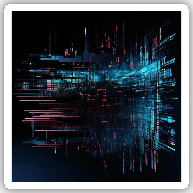 Aventure numérique : réalité virtuelle Sticker taille S (10 x 10 cm)