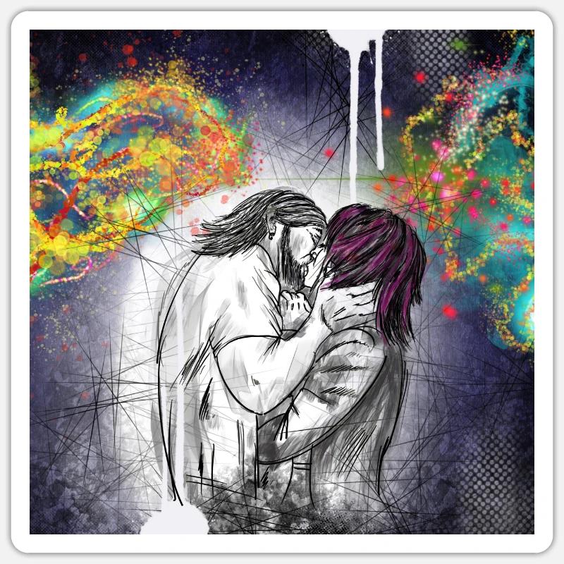 Sticker Größe S (10 x 10 cm) - 