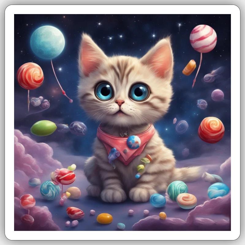 Sticker taille S (10 x 10 cm) - 