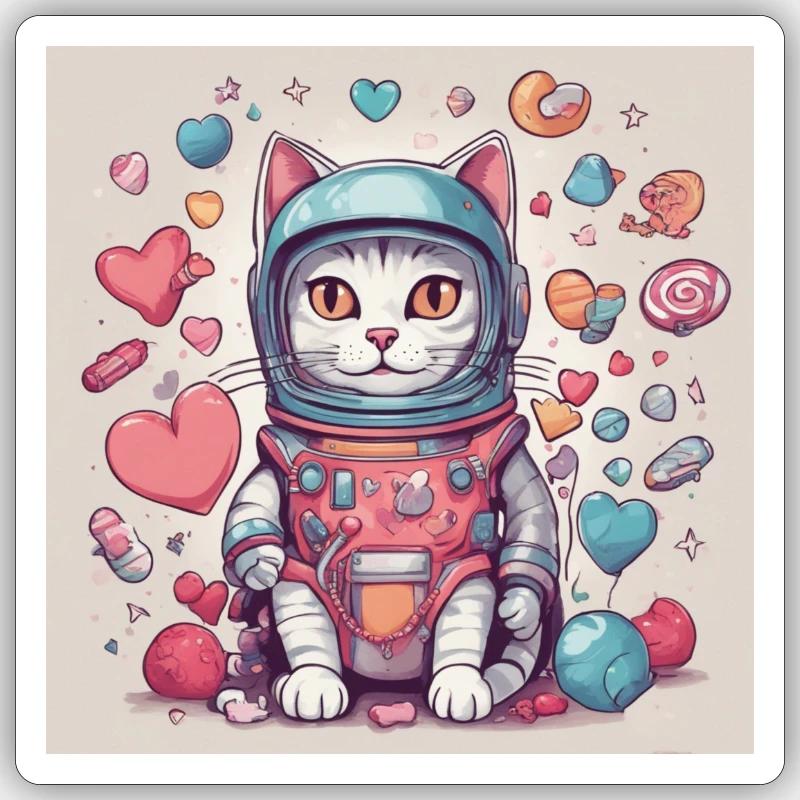 Sticker taille S (10 x 10 cm) - 
