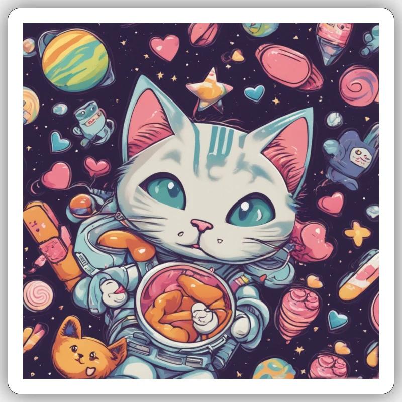 Sticker taille S (10 x 10 cm) - 