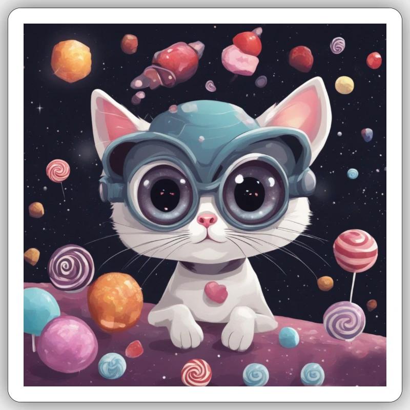 Sticker taille S (10 x 10 cm) - 