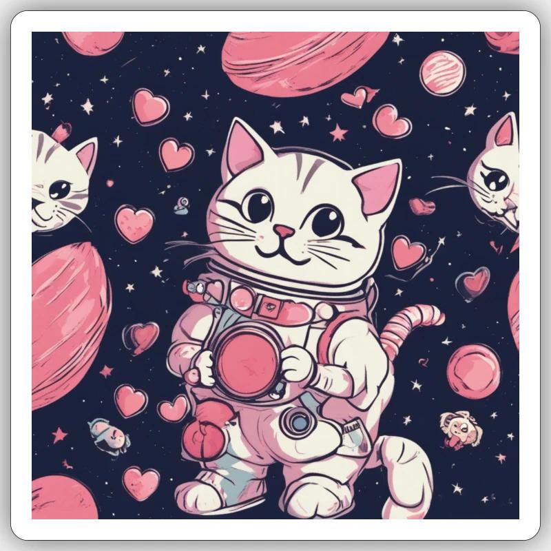 Sticker Größe S (10 x 10 cm) - 