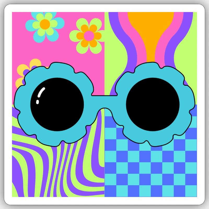 Sticker Größe S (10 x 10 cm) - 