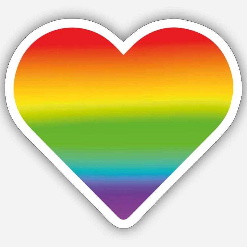 Equality - Sticker size S (10 x 10 cm) - white matte