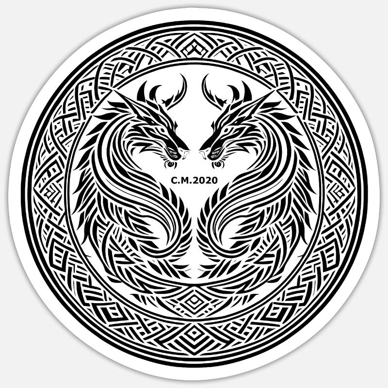 Sticker Größe S (10 x 10 cm) - 