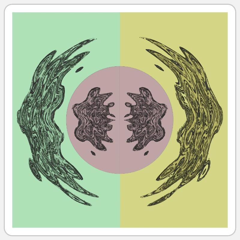 Sticker Größe S (10 x 10 cm) - 