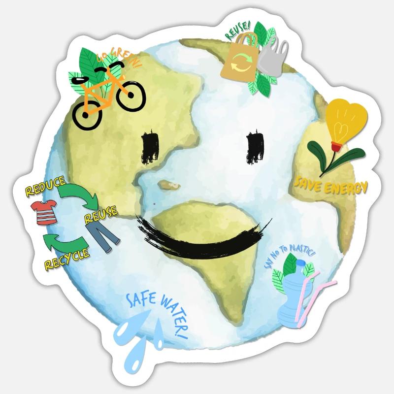 Sticker Größe S (10 x 10 cm) - 