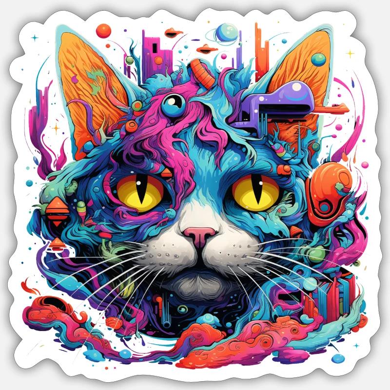 Sticker taille S (10 x 10 cm) - 