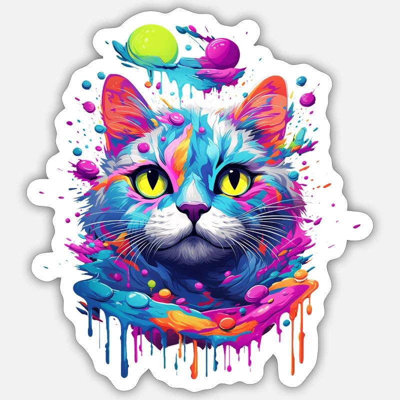 Sticker taille S (10 x 10 cm) - 