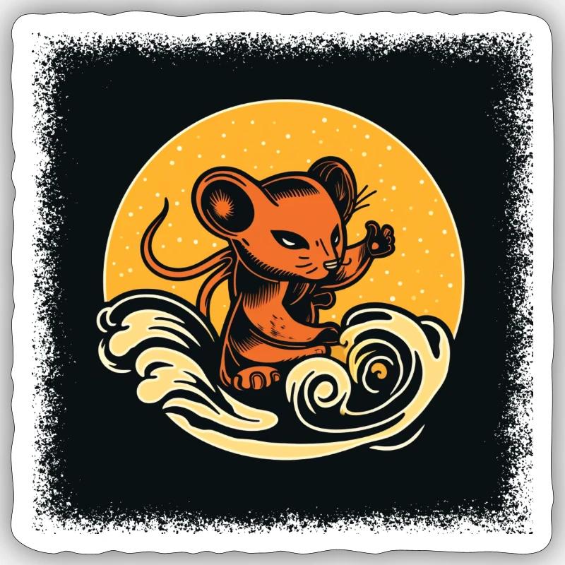 Sticker size S (10 x 10 cm) - 