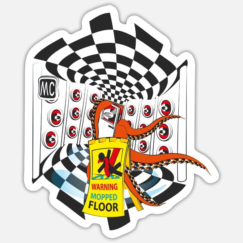 Sticker Größe S (10 x 10 cm) - 