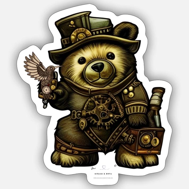 Sticker Größe S (10 x 10 cm) - 