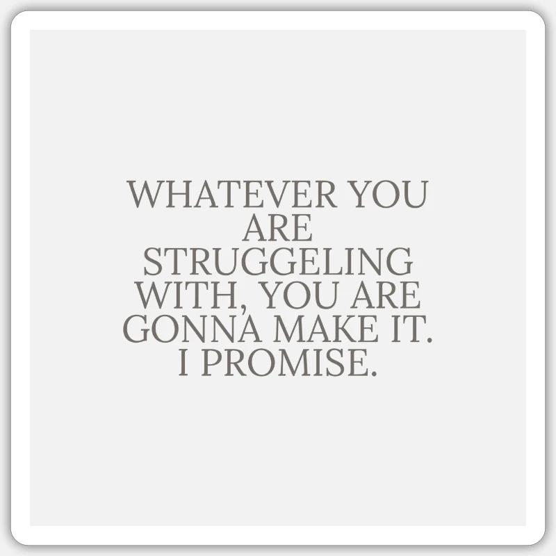 Whatever... Sticker Größe S (10 x 10 cm)