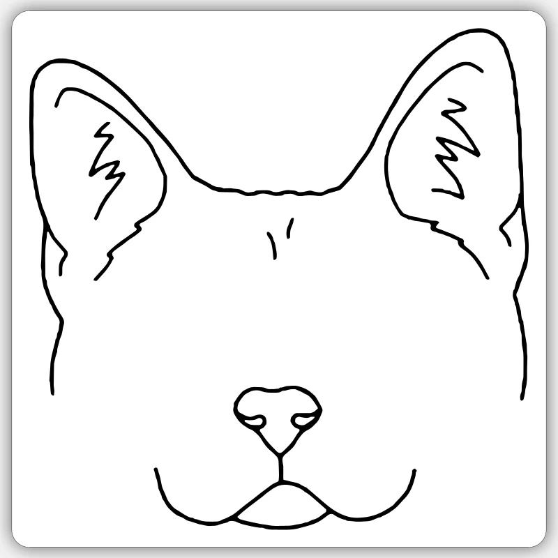 Sticker taille S (10 x 10 cm) - 