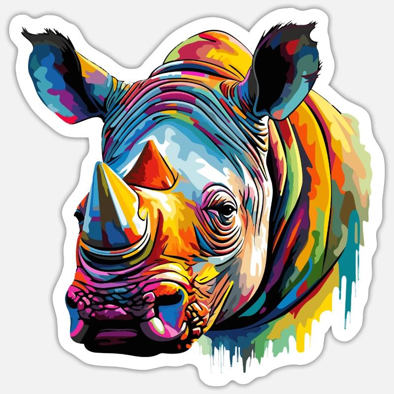 Sticker taille S (10 x 10 cm) - 