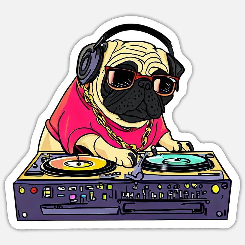 Sticker Größe S (10 x 10 cm) - 