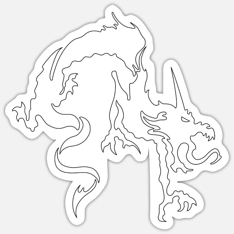 Sticker Größe S (10 x 10 cm) - 