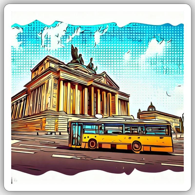 Sticker Größe S (10 x 10 cm) - 