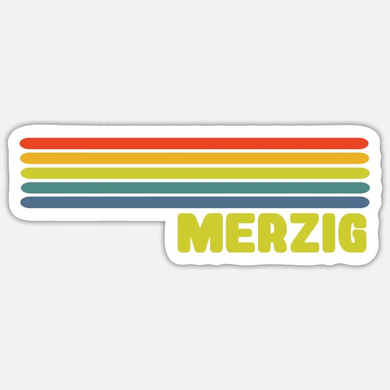 merzig saar Sticker Größe S (10 x 10 cm)