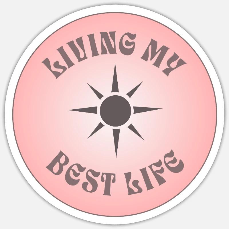 Sticker taille S (10 x 10 cm) - 