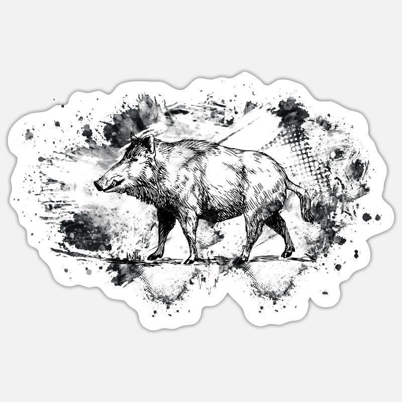 Sticker Größe S (10 x 10 cm) - 