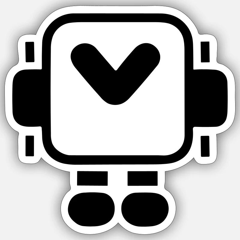 Sticker taille S (10 x 10 cm) - 