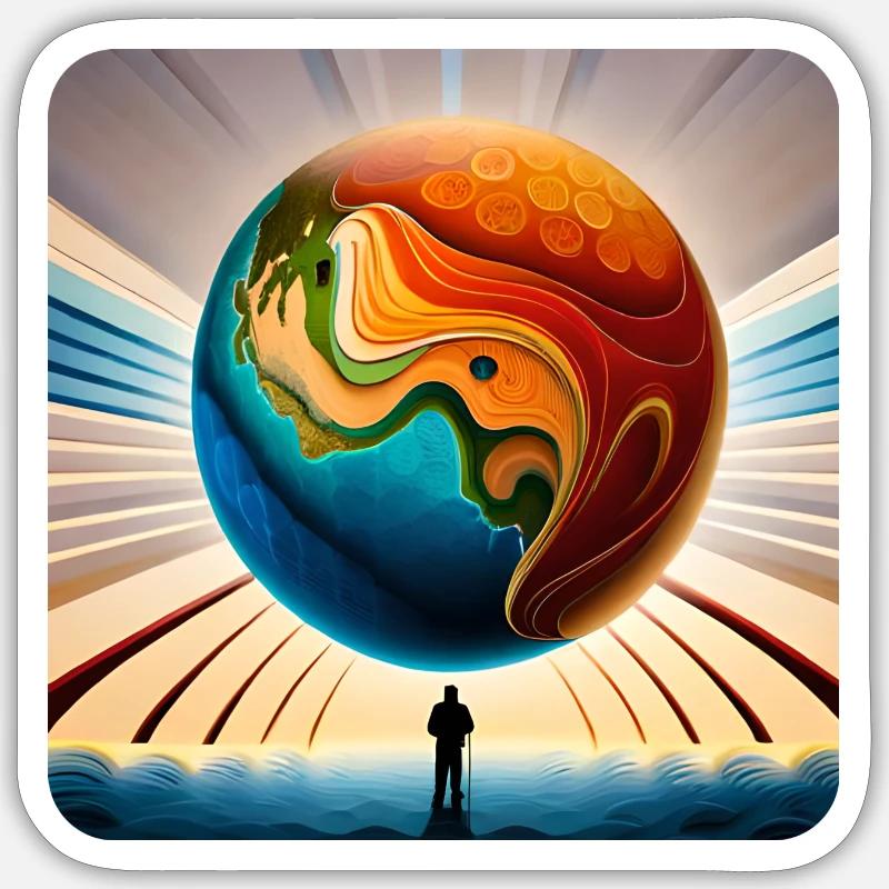 Sticker Größe S (10 x 10 cm) - 