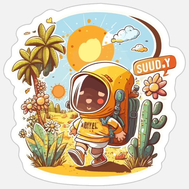 Sticker taille S (10 x 10 cm) - 