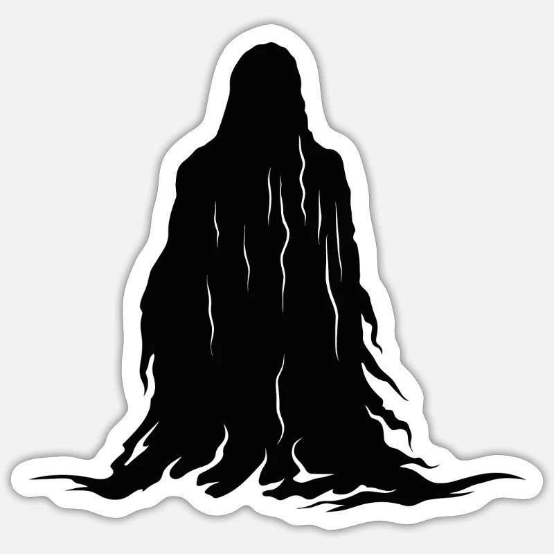 Whispering Ghost-Shadows Sticker Größe S (10 x 10 cm)