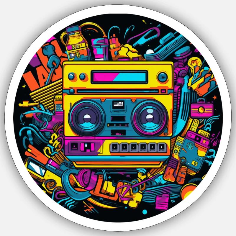 Sticker Größe S (10 x 10 cm) - 