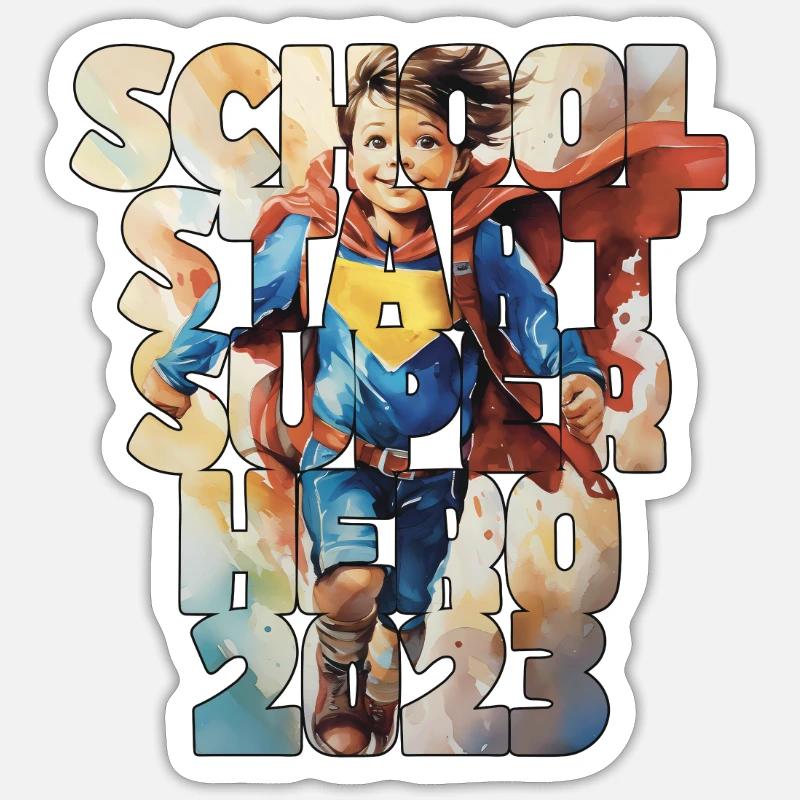 Sticker taille S (10 x 10 cm) - 