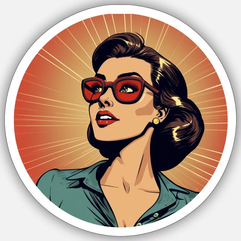 Sticker Größe S (10 x 10 cm) - 
