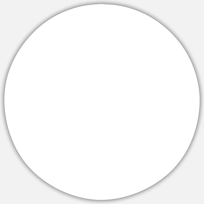 Comté de Mountains - Sticker taille S (10 x 10 cm) - blanc mat