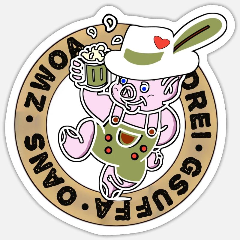 Sticker taille S (10 x 10 cm) - 