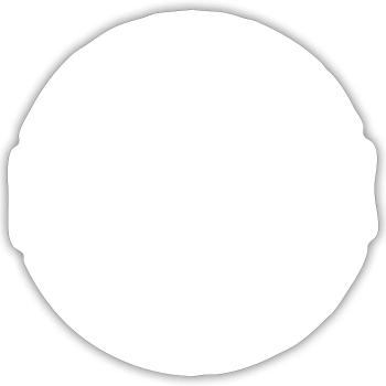 Name Malte - Sticker Größe S (10 x 10 cm) - Mattweiß - Vorne