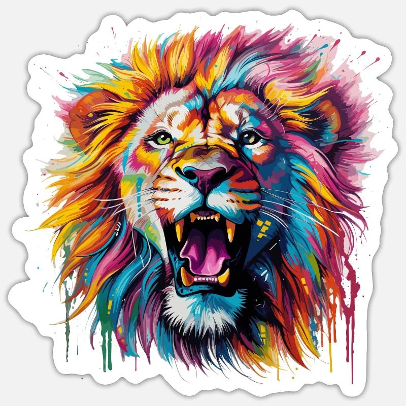 Sticker Größe S (10 x 10 cm) - 