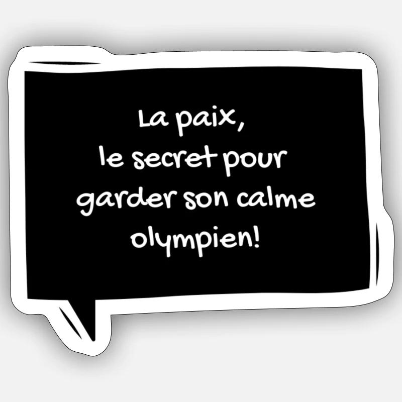 Sticker taille S (10 x 10 cm) - 