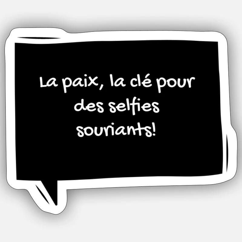 Sticker taille S (10 x 10 cm) - 