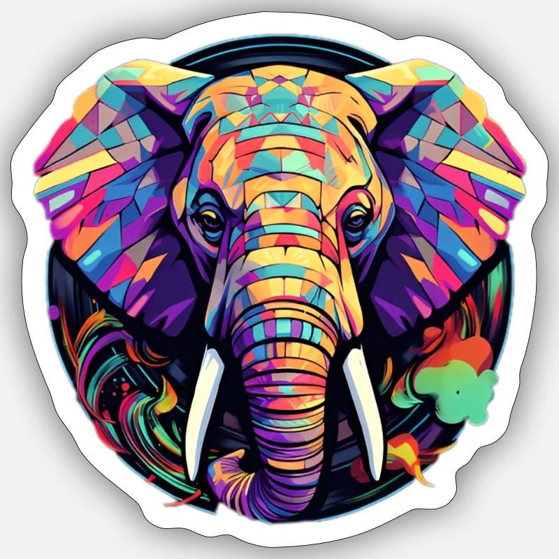 Sticker Größe S (10 x 10 cm) - 
