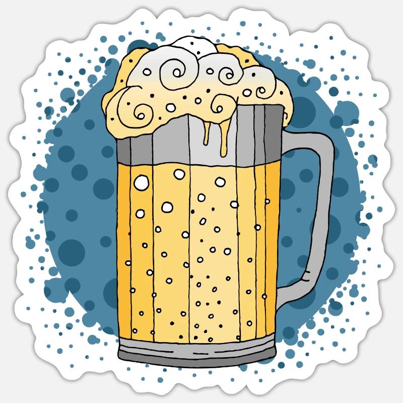 Mug - Sticker size S (10 x 10 cm) - white matte