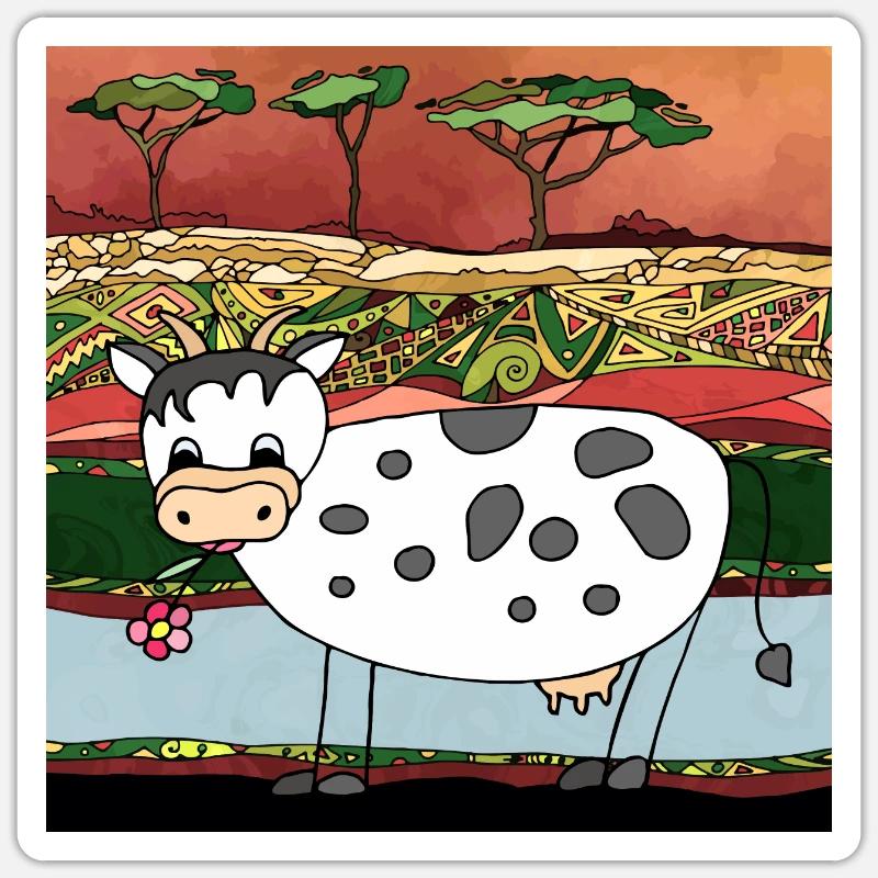 Sticker Größe S (10 x 10 cm) - 