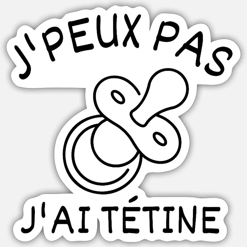 Sticker taille S (10 x 10 cm) - 